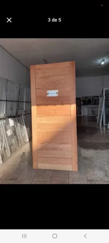 QUEIMA DE ESTOQUE!! PORTA MAÇICA DE ANGELIM REBAIXADA 