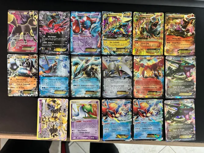 Coleção Cartas Pokemon Antigas