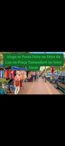 Ponto Banca Feira da Lua, Aluguel.