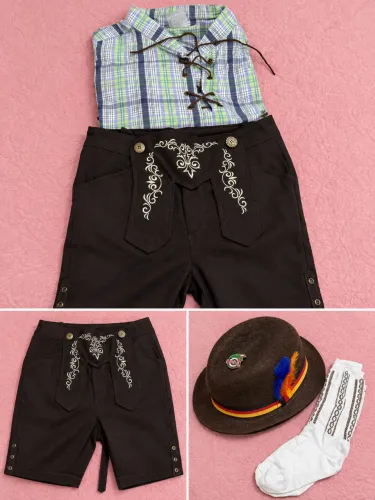 Traje típico alemão masculino 