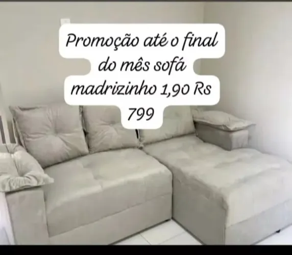 Promoção até o final do mês sofá madrizinho contato *01)