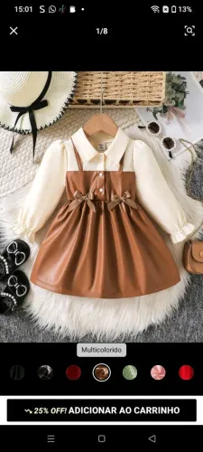 Roupas e objetivos de bebê