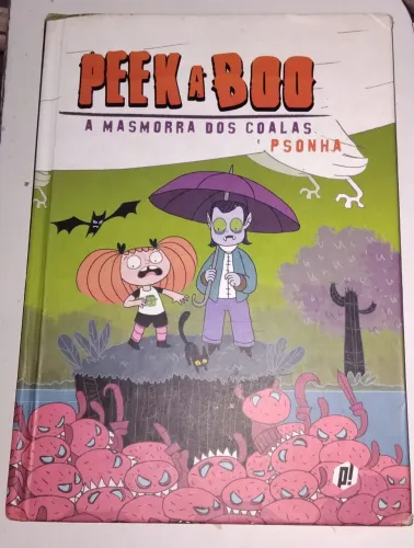 Livro Peek a Boo a masmorra dos coalas - Psonha | Graphic novel, aventura e ficção