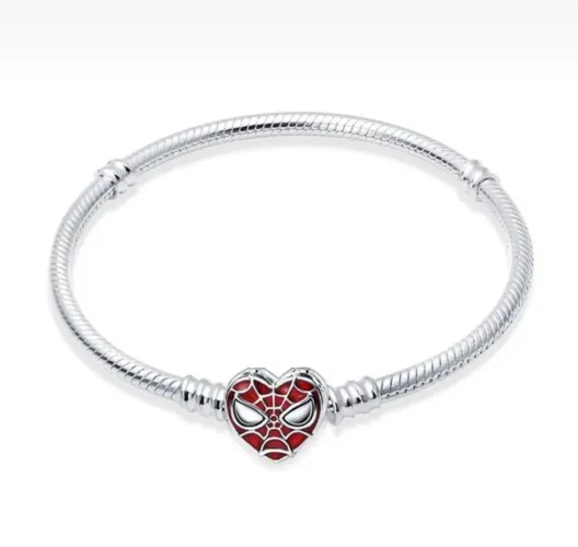 Pulseira Pandora número 18 homem aranha 