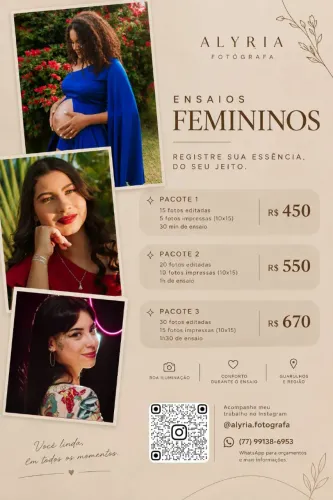 Ensaio Feminino em Guarulhos e Região