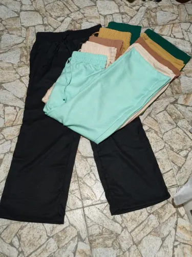 Calças Pantalona 6 cores M ao GG