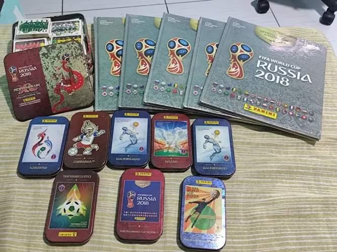 Coleção Álbuns da Copa do Mundo FIFA Rússia 2018 - Panini | Itens para Colecionador
