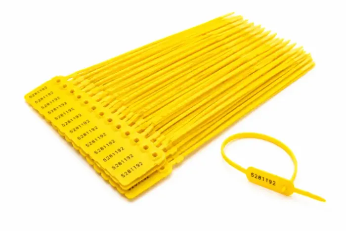 Kit 100 unidades lacre de segurança malote