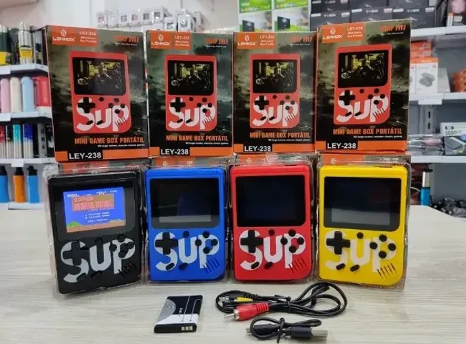Mini game portátil 400 jogos clássicos - Entrega grátis 