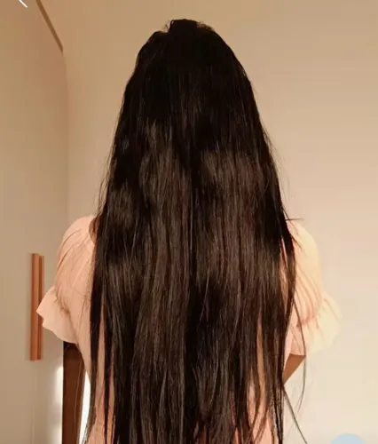 Cabelo Humano Tic tac 125 gr / 60 cm