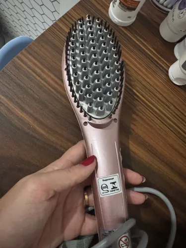 Escova alisadora elétrica