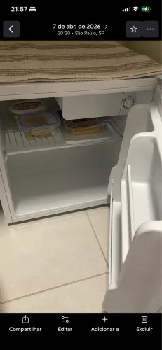 Frigobar Philco 127 - 3 meses de uso NOVO