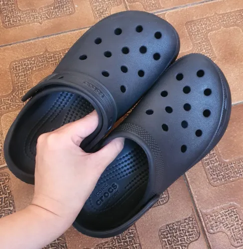 Crocs classic crush clog usada