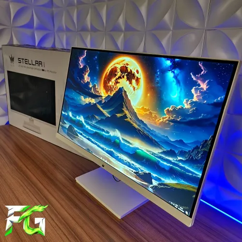 Monitor GalaxHOF 4K UHD iPS - 27POL BRANCO / PRETO