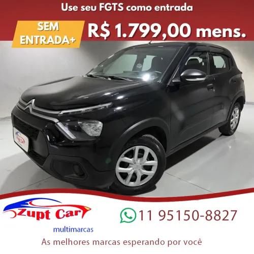 Citroen C3 Live Pack 1.0 Flex 6V 5P Mec. 2025