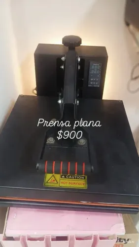 Prensa plana
