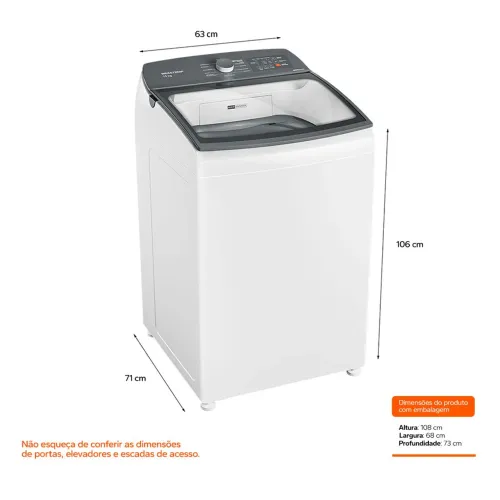 Maquina de lavar eletrolux 15kg