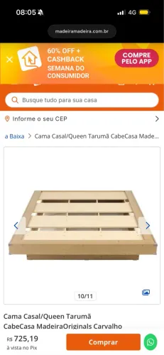 Cama estilo asiático 