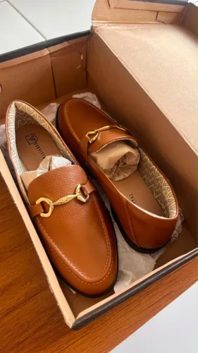 Mocassim tamanho 37 couro novo