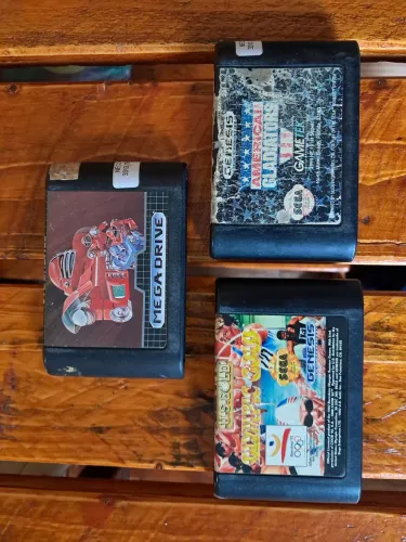 Jogos originais de Mega drive