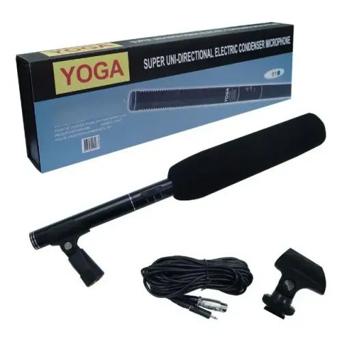 Yoga Ht81 Microfone Shotgun Ultra Cardioide