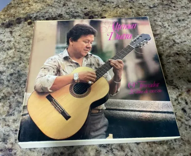 Disco de vinil altemar dutra o trovador 20 anos de sucesso