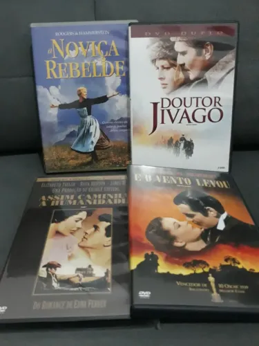 E o Vento Levou, Assim Caminha a Humanidade, Doutor Jivago e A Noviça Rebelde - ler anunci