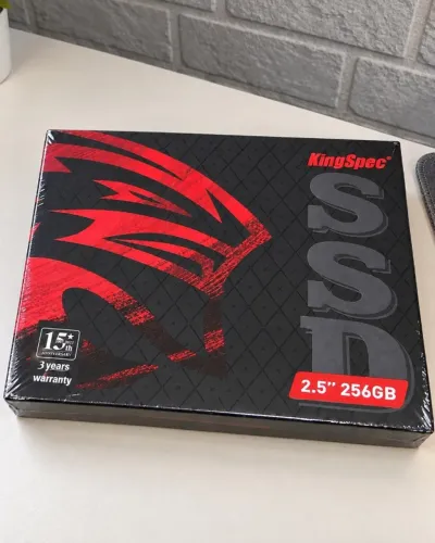 KingSpec P3 SSD 2.5 Polegadas 256GB SATA 3 Lacrado - Garantia de 3 Anos