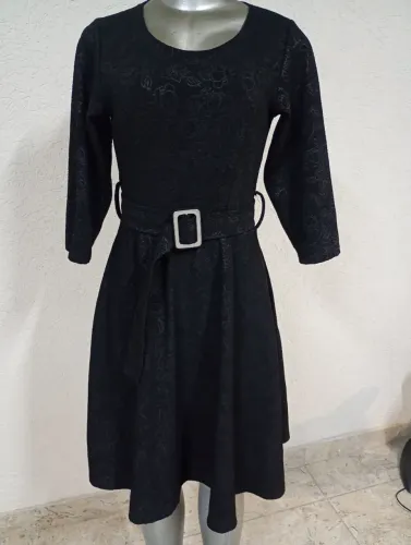 Vestido manga longa 