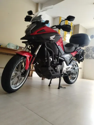 NC750X REVISADA EM JUNHO/2026 E COM MAIS DE 5MIL EM ACESSÓRIOS