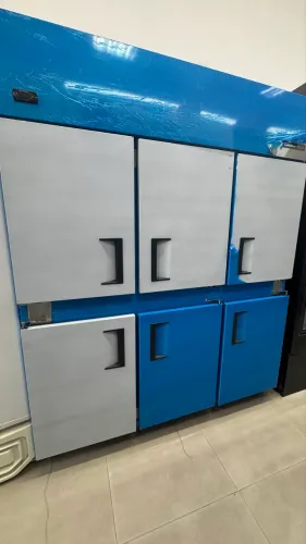 Geladeira industrial inox 6 portas Indianara 