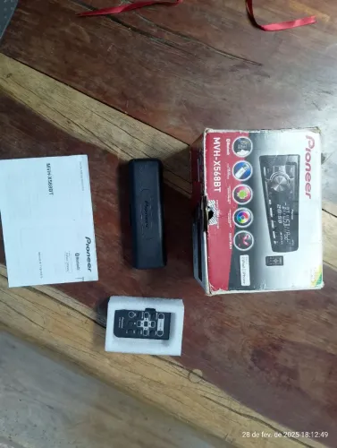 Rádio Pioneer bluetooth completo