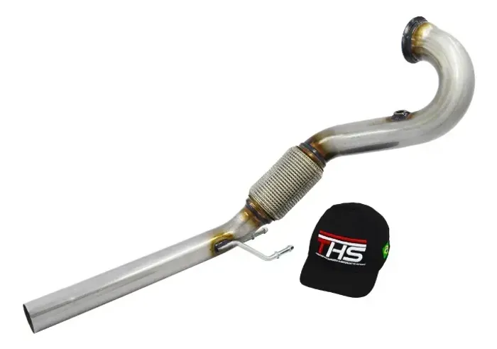 Downpipe THS Inox 409 3.0 X 2.5" Audi A3 2.0, Jetta GLI, Golf GTI, Novo Passat