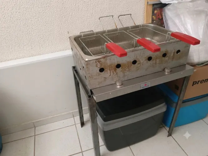 Fritadeira a gás profissional 9 litros Progás
