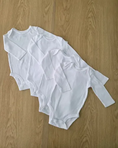 kit body manga longa carters 3m branco