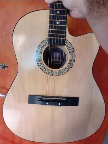 Violão Eletroacústico MXT 39A-NTLCE de 6 Cordas de Aço com Cutaway e Equalizador
