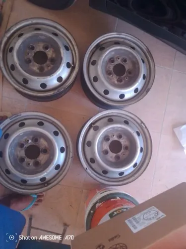 Jogo de rodas da van aro 16 ducato 
