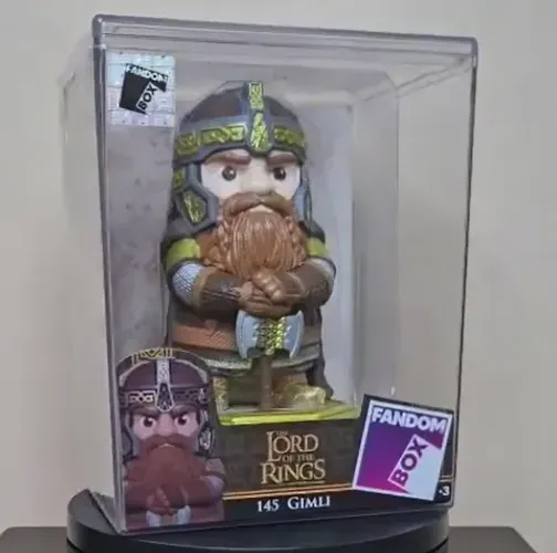 Fandom Box Gimli Senhor dos Aneis - Novo e Original