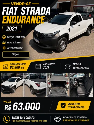 Fiat Strada Endurance 1.4 Flex 8V CS Plus 2021