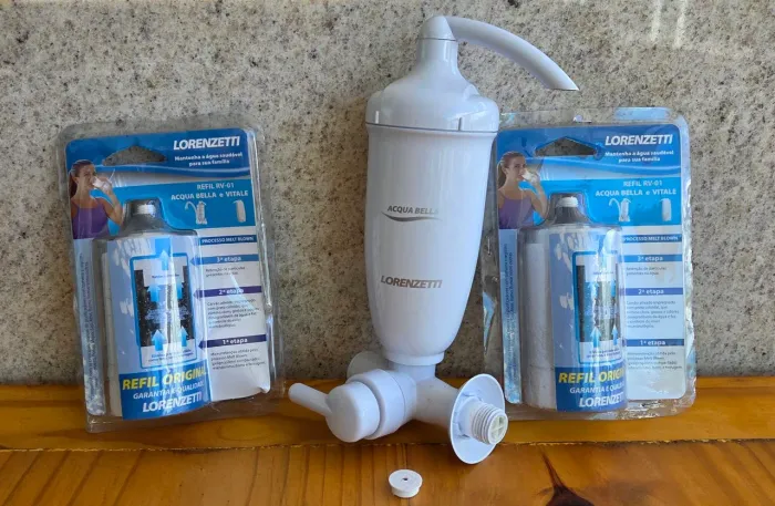 Filtro Lorenzetti Acqua Bella + 2 Refis Originais