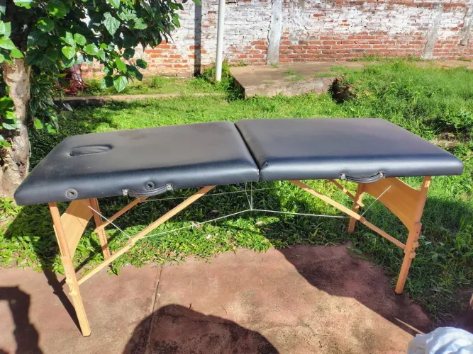 Maca de Massagem Portátil Regulável + Acessórios 