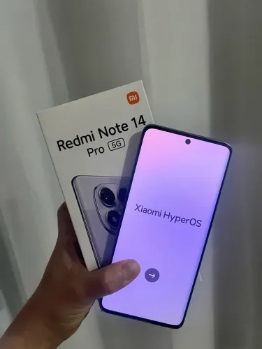 Xiaomi Redmi Note 14 Pro 5G - 256 GB | 8 GB RAM | Câmera 200 MP