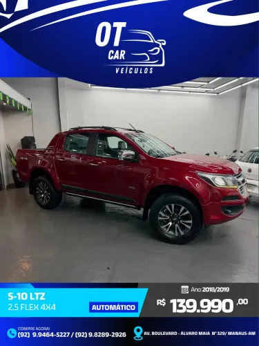 Chevrolet S10 Pick-up LTZ 2.5 Flex 4X4 CD Aut. 2019