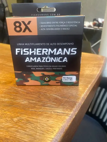Linha de pesca multifilamento da fishermans