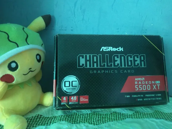 Placa de video AMD Radeon RX 5500 XT 4gb 