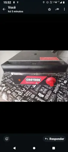 Máquina Profissional de Waffle Croydon - Alto Desempenho para Seu Negócio