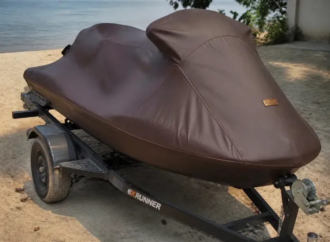 Capa de couro para jet ski 