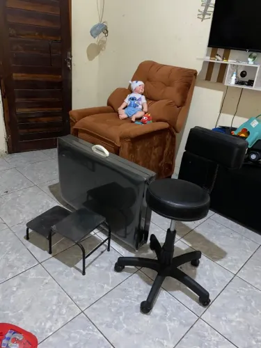 Kit Maca maleta e poltrona reclinável 
