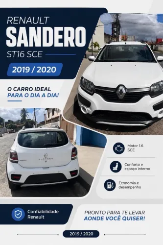 Renault Sandero Stepway Flex 1.6 16V 5P 2020