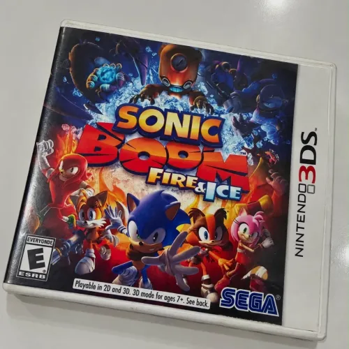 Jogo Sonic Boom: Fire & Ice - Nintendo 3DS / 2DS XL